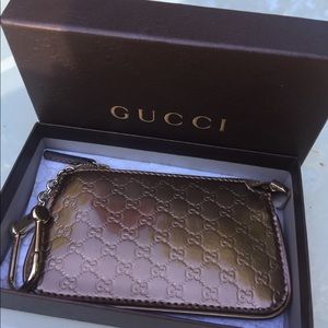 Brand New Gucci Change Purse/Keychain